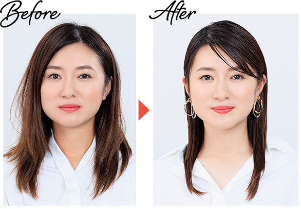 Before→After