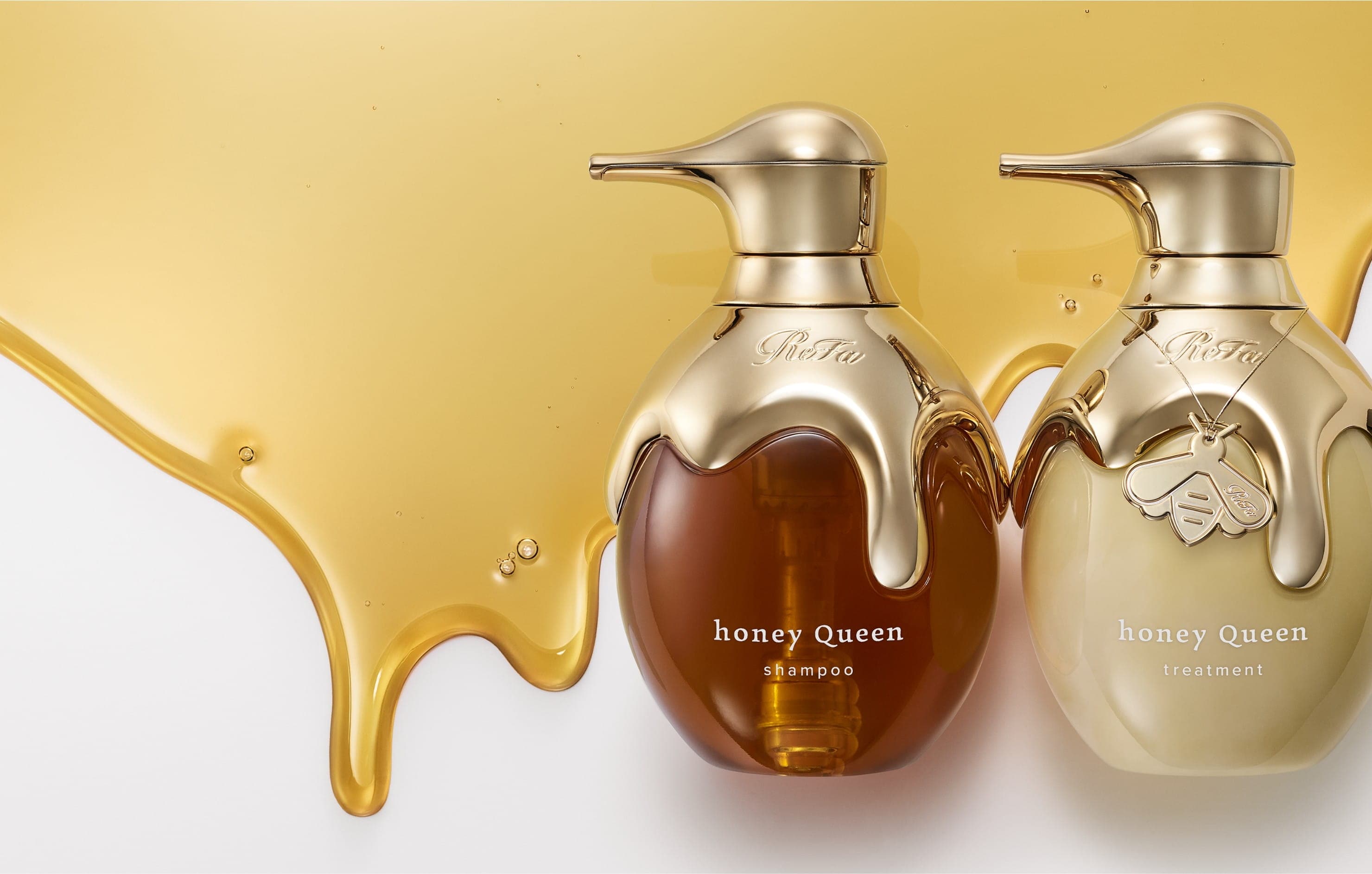 女王蜂のローヤルゼリーでとろぉり濃密うるおい髪。