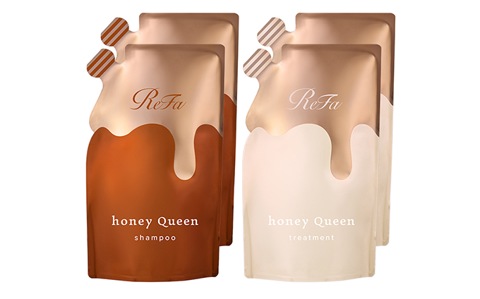 リファハニークイーンシャンプー ＆ トリートメント×２（詰め替え）