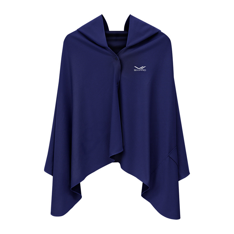 シックスパッド 冷感フードポンチョ