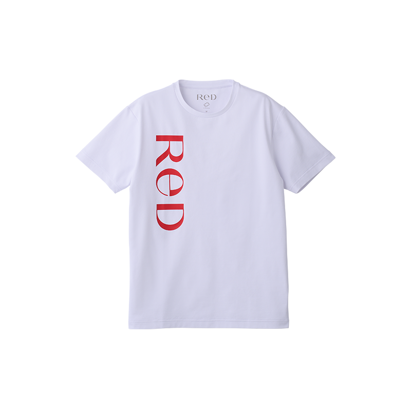 【男女兼用】 ReD クルーネック半袖(ロゴあり)