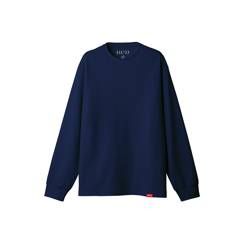 【男女兼用】 ReD  クルーネック長袖