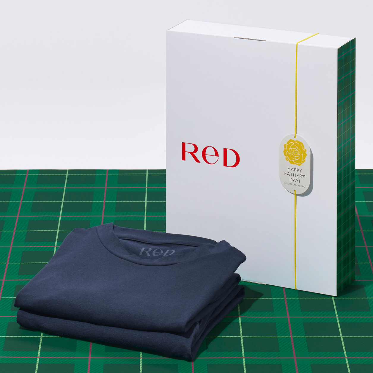 【ReDキャンペーン】スリープ プルオーバー長袖＆ジョガーパンツ ネイビー＋父の日限定 ギフトボックスセット