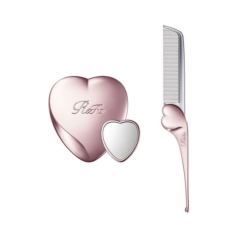 リファハートミラー（ローズゴールド）＆ リファハートコーム アイラ（ローズゴールド）