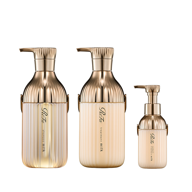 リファミルクプロテインシャンプー＆トリートメント＆アウトバストリートメントロイヤル